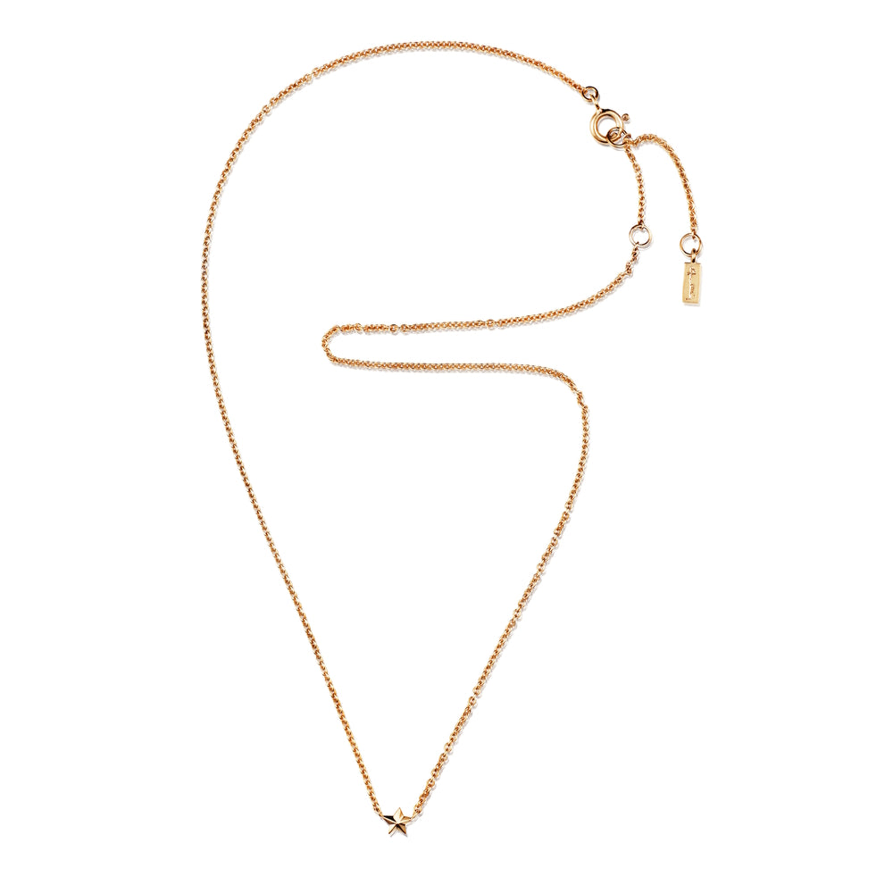 Efva Attling Micro Catch A Falling Star Necklace Gold