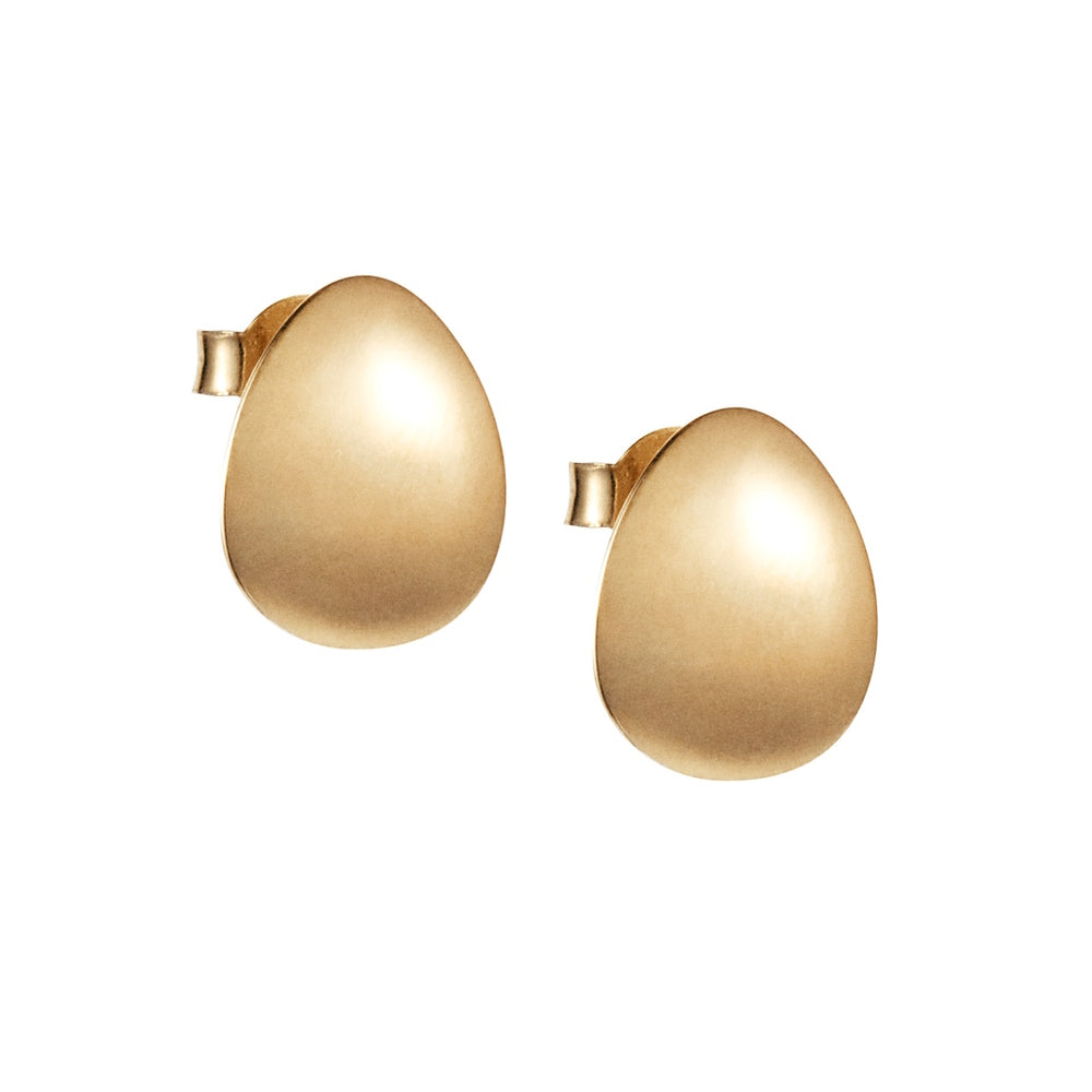 Efva Attling Mini Rose Petal Studs Gold
