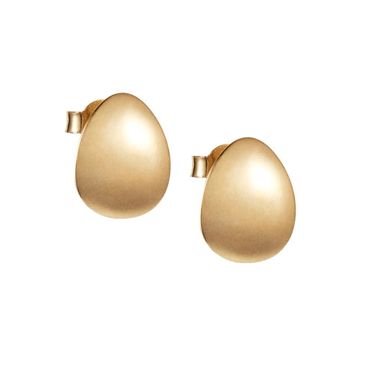 Efva Attling Mini Rose Petal Studs Gold