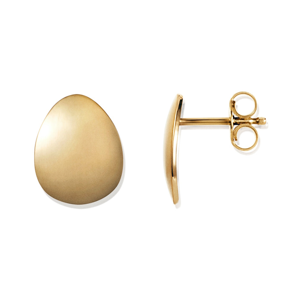 Efva Attling Mini Rose Petal Studs Gold