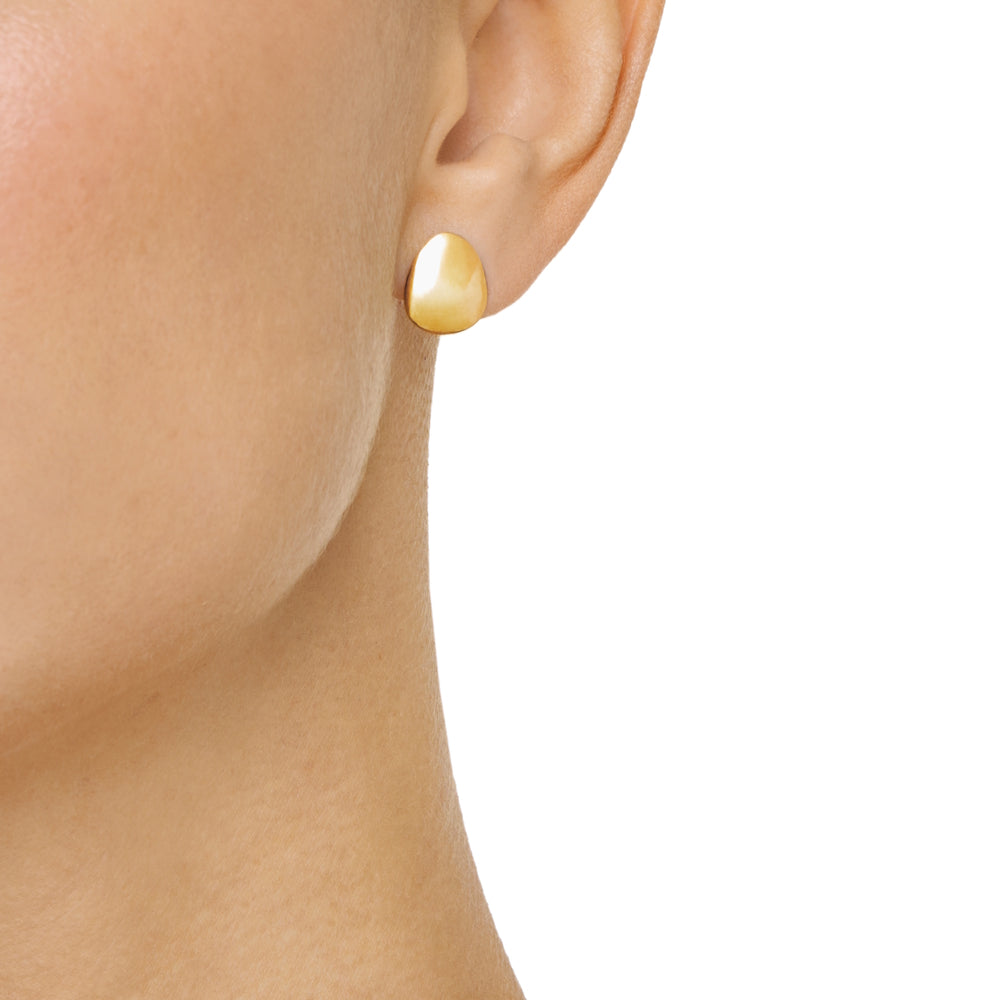 Efva Attling Mini Rose Petal Studs Gold