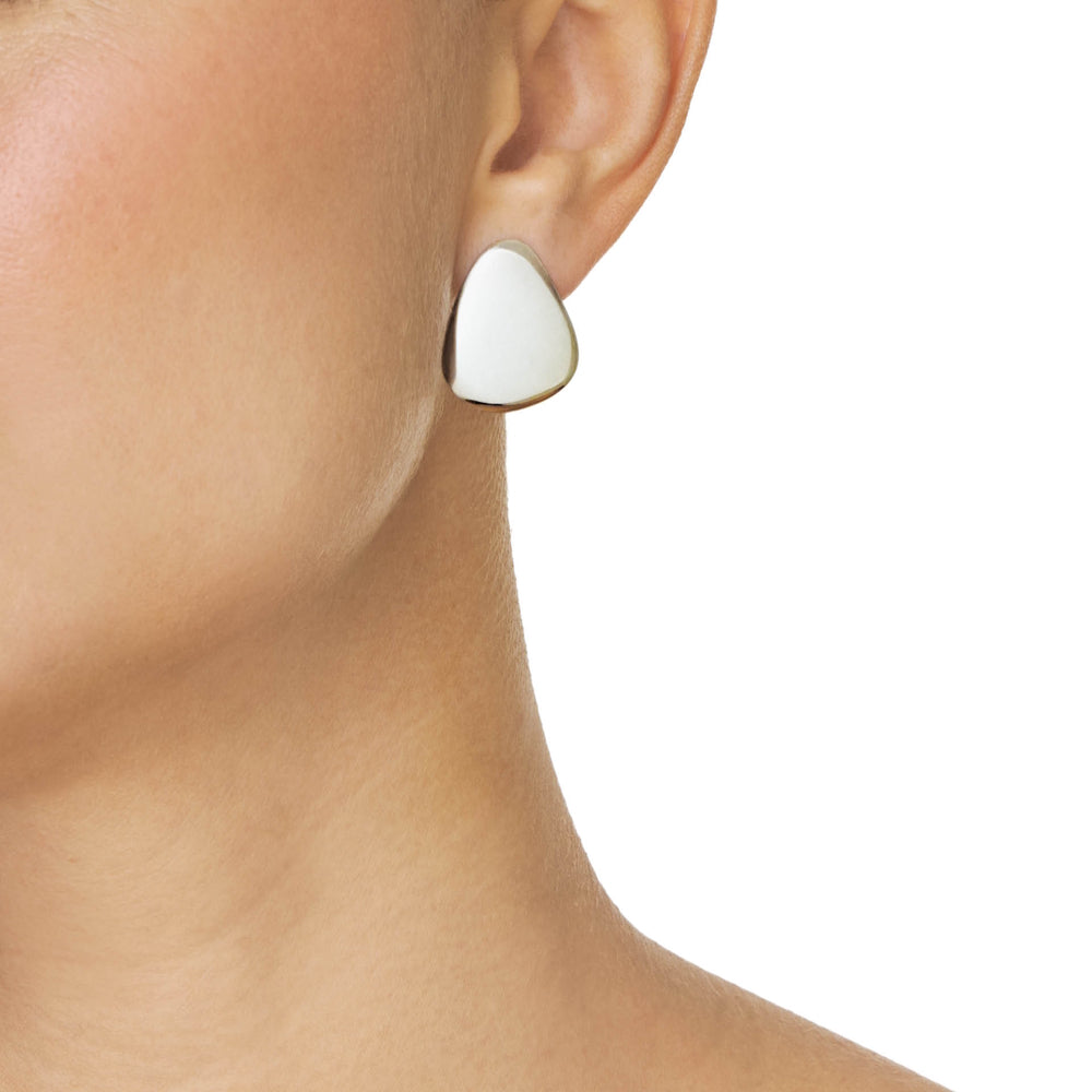 Efva Attling Rose Petal Studs