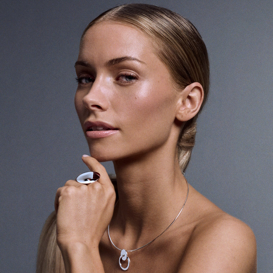Efva Attling Tubular Bell Earrings