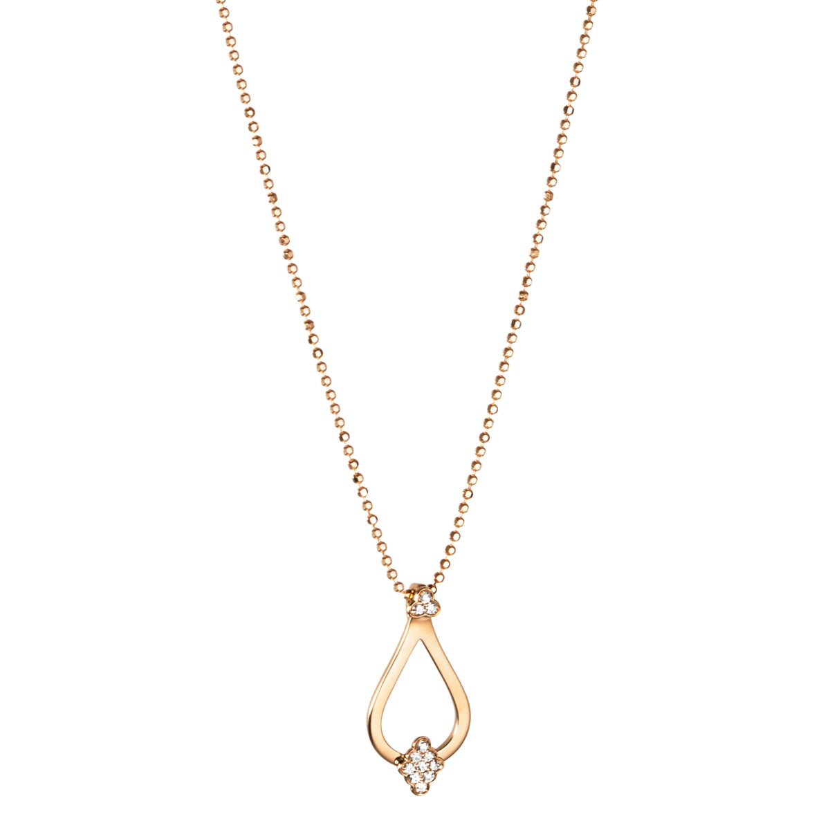 Efva Attling Little Dew Drops & Stars Pendant Necklace Gold