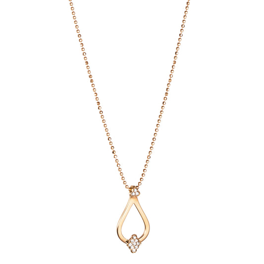 Efva Attling Little Dew Drops & Stars Pendant Necklace Gold