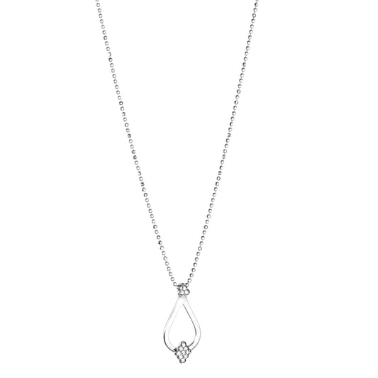 Efva Attling Little Dew Drops & Stars Pendant Necklace White Gold