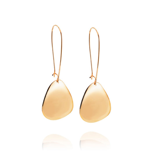 Efva Attling Little Rose Petal Earrings Gold