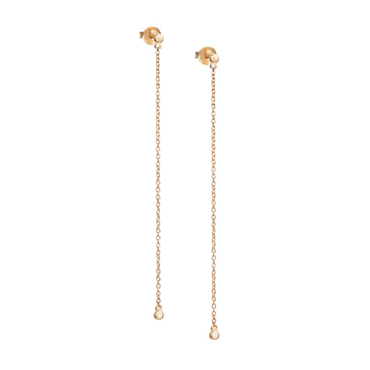 Efva Attling My First Diamond Earrings Gold
