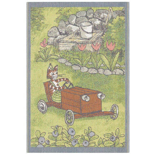 Ekelund Ladbil Organic Cotton Baby Blanket