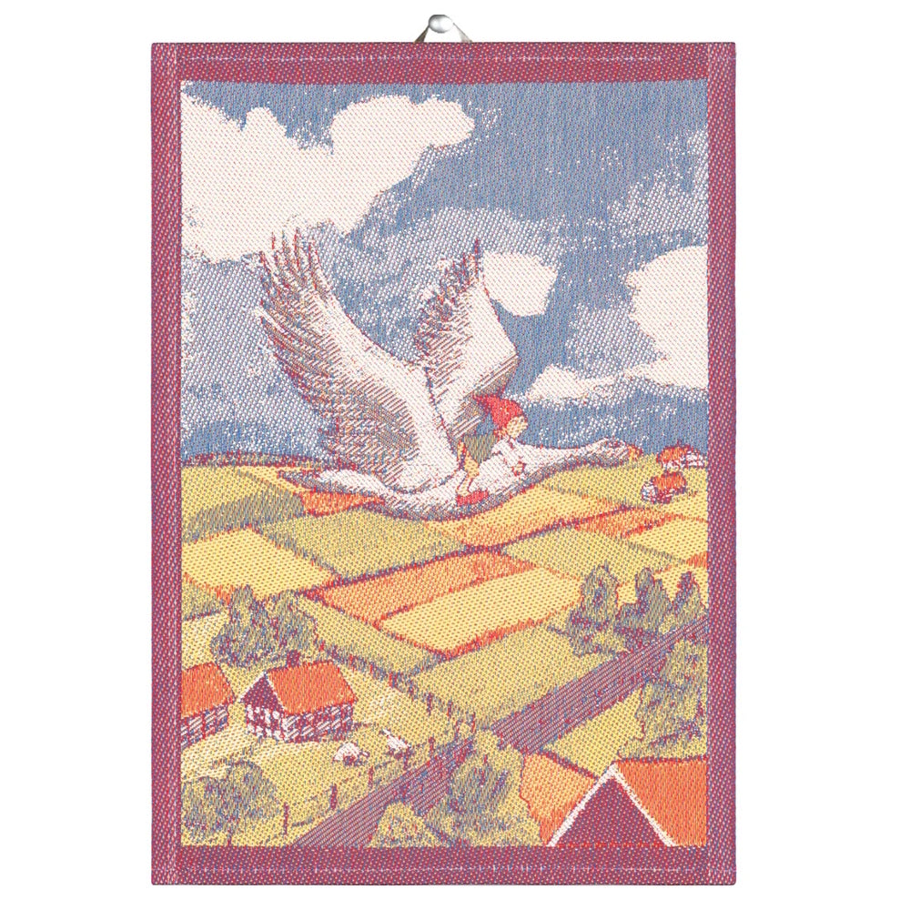 Ekelund Nils Holgersson Tea Towel 35x50