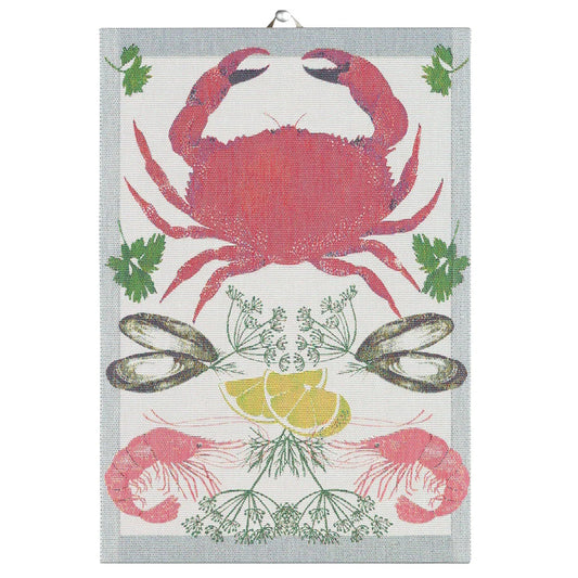 Ekelund Seafood Tea Towel 35x50