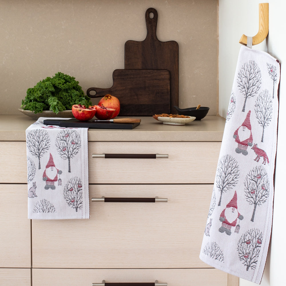 Ekelund Tomteliv Tea Towel 35x50