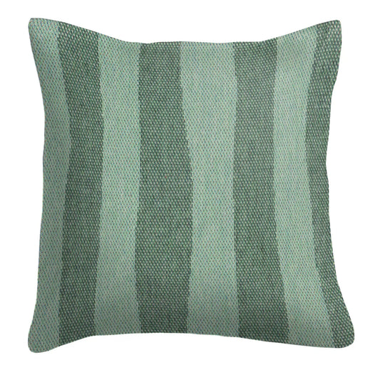 Ekelund Vilma Blue-Green Organic Cotton Cushion Cover