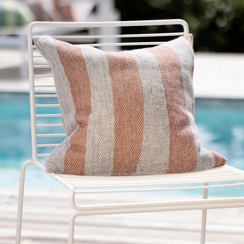 Ekelund Vilma Grey Organic Cotton Cushion Cover