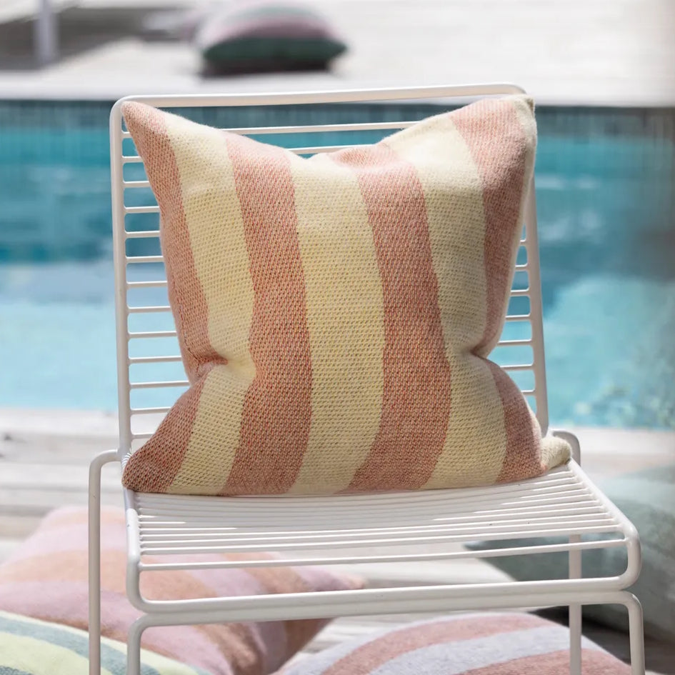 Ekelund Vilma Yellow Organic Cotton Cushion Cover