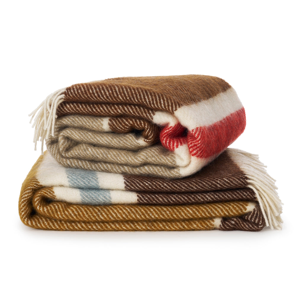 Klippan Gotland Stripe Wool Blanket