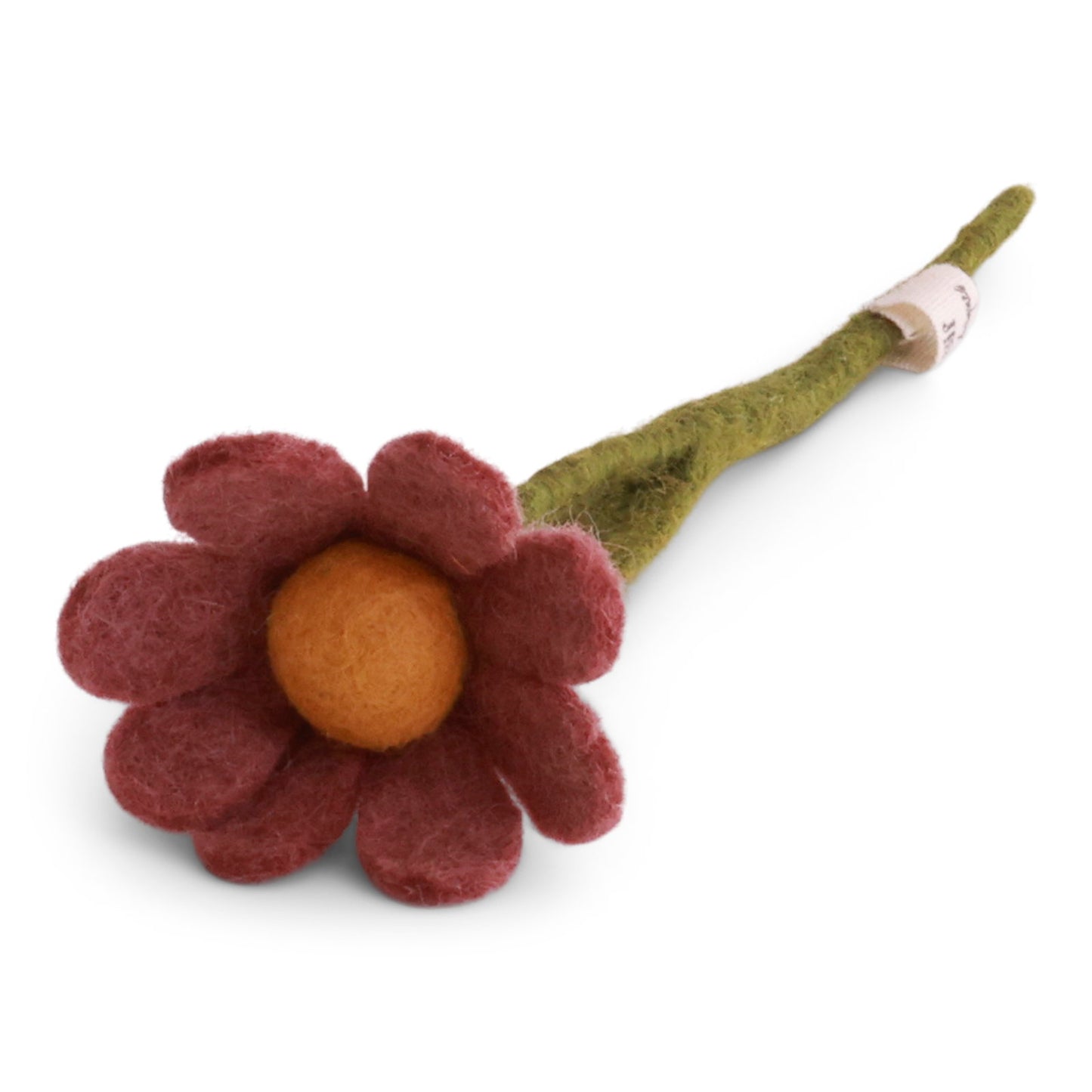 Gry & Sif Anemone Felted Flower Small Rouge