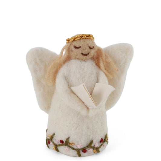 Gry & Sif Angel with Book Small Decoration