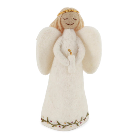 Gry & Sif Angel with Candle Tree Topper