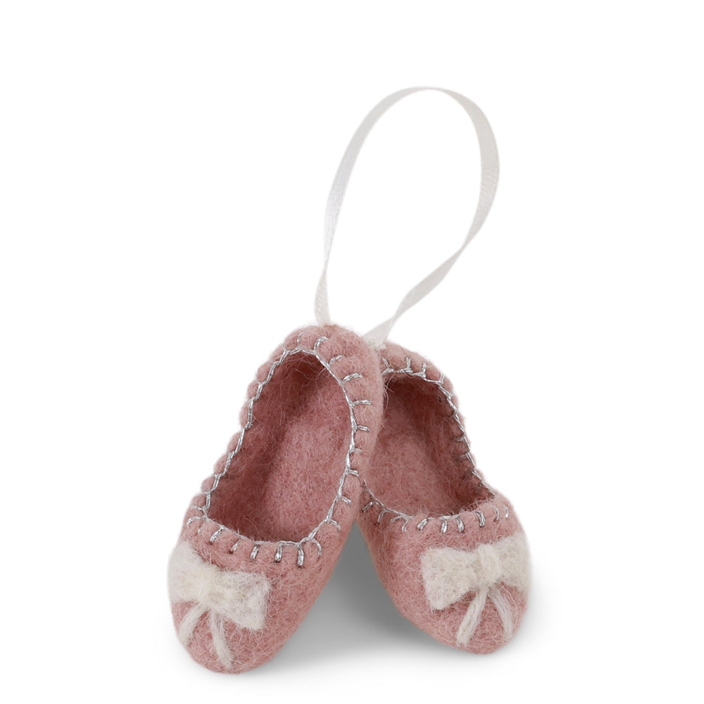 Gry & Sif Ballet Shoes Rose Decoration