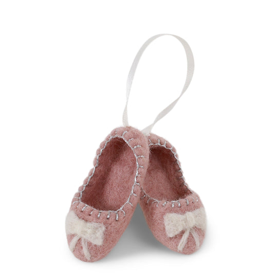 Gry & Sif Ballet Shoes Rose Decoration