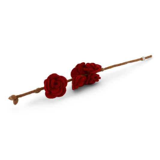 Gry & Sif Branch Dark Red Roses