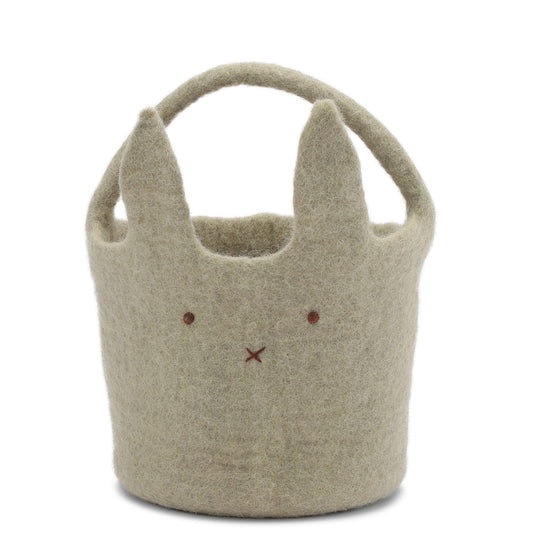 Gry & Sif Bunny Basket Big dusty green