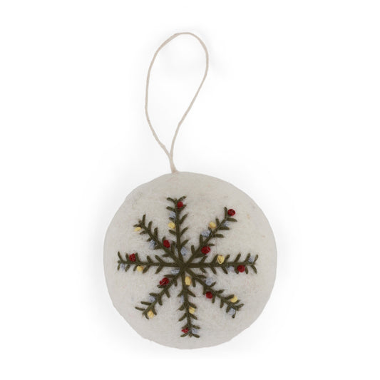 Gry & Sif Christmas Bauble Snowflake