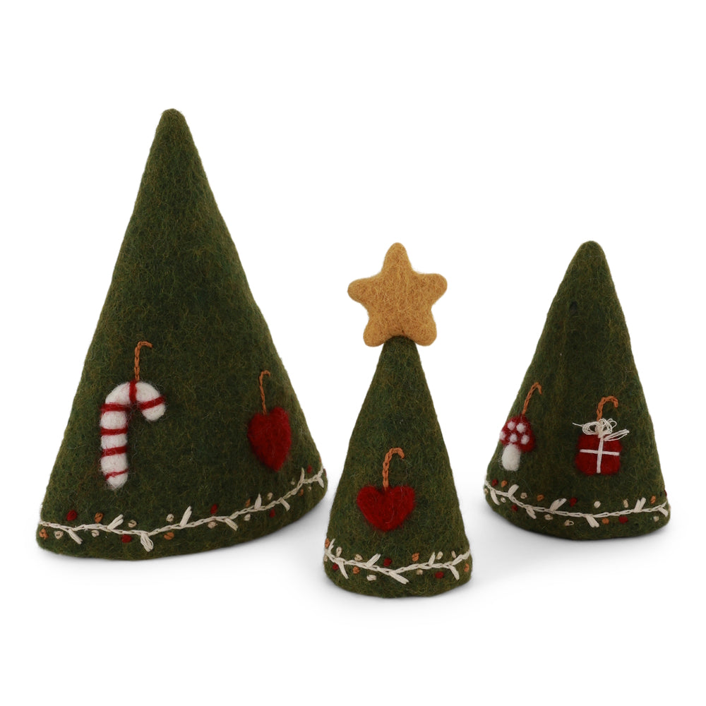 Gry & Sif Christmas Tree Decoration 3-in-1 Green