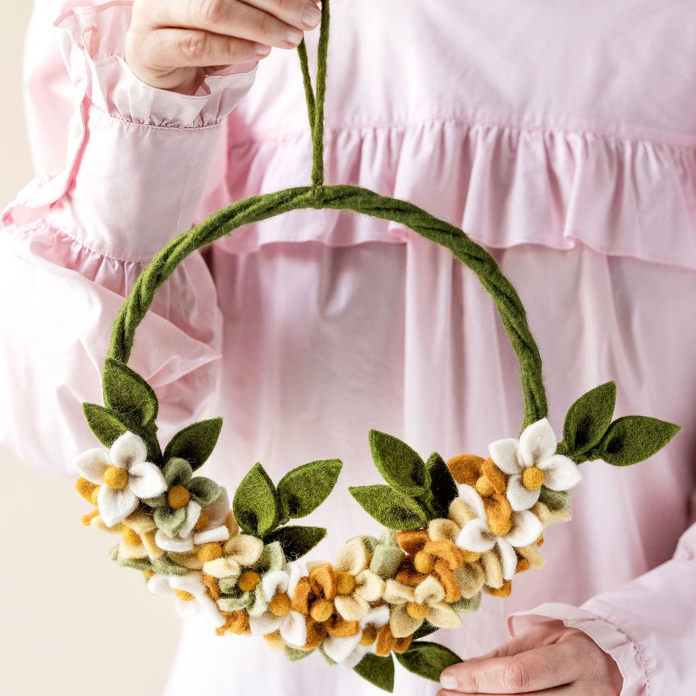 Gry & Sif Dawn Flower Wreath Yellow