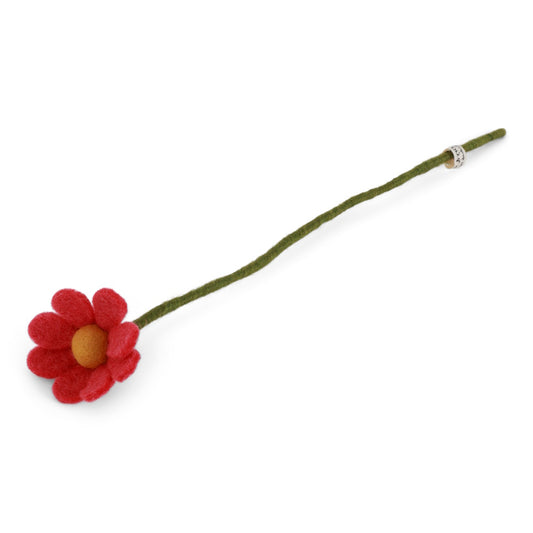 Gry & Sif Felted Anemone Flower Melon