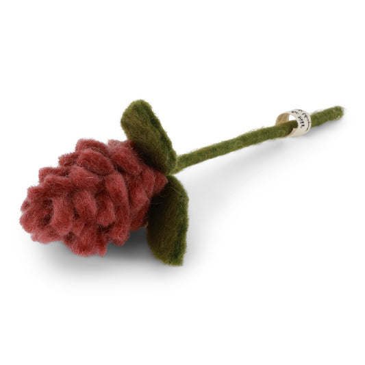 Gry & Sif Felted Artichoke Flower Rouge