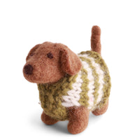 Gry & Sif Felted Dog Dachshund Decoration