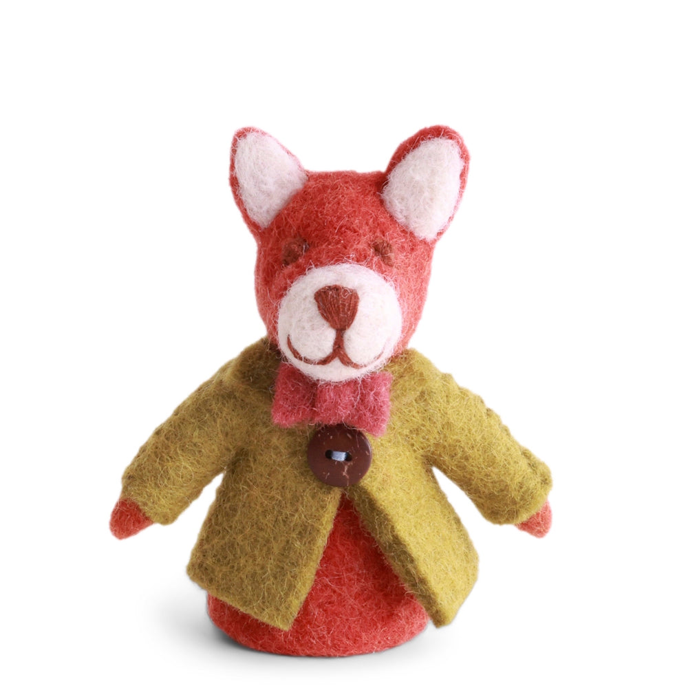 Gry & Sif Felted Finger Puppet Fox