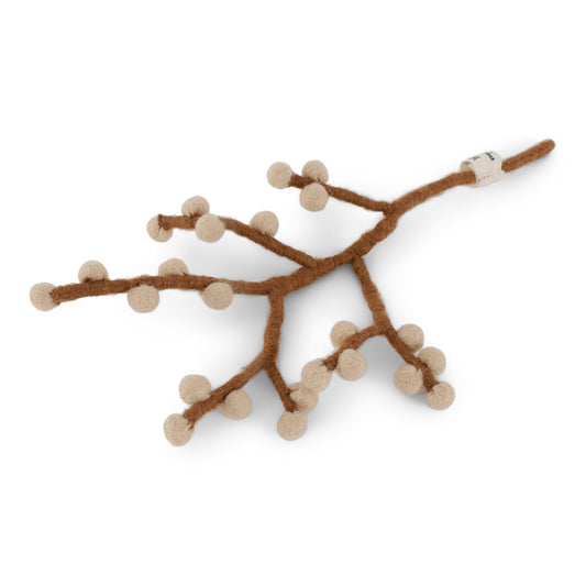 Gry & Sif Felted Mini Branch Beige Berries