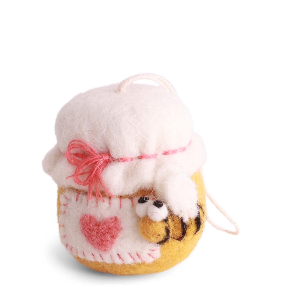 Gry & Sif Felted Sweet Honey Jar