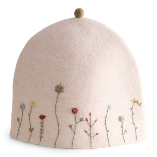Gry & Sif Felted Tea Cosy White