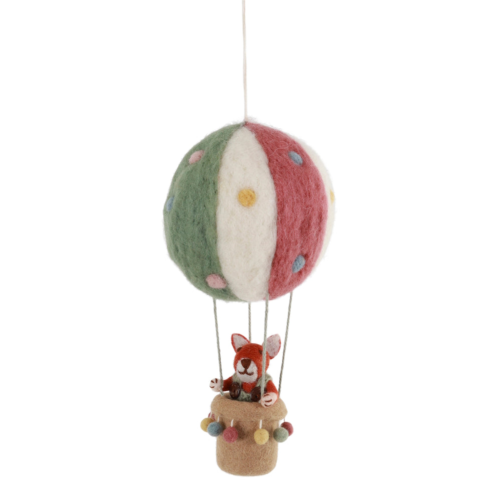 Gry & Sif Hot Air Balloon with Fox