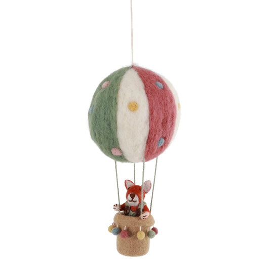 Gry & Sif Hot Air Balloon with Fox