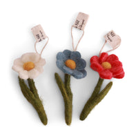 Gry & Sif Mini Anemone Decoration 3pk Bright