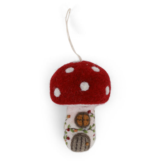 Gry & Sif Mushroom House Decoration Small