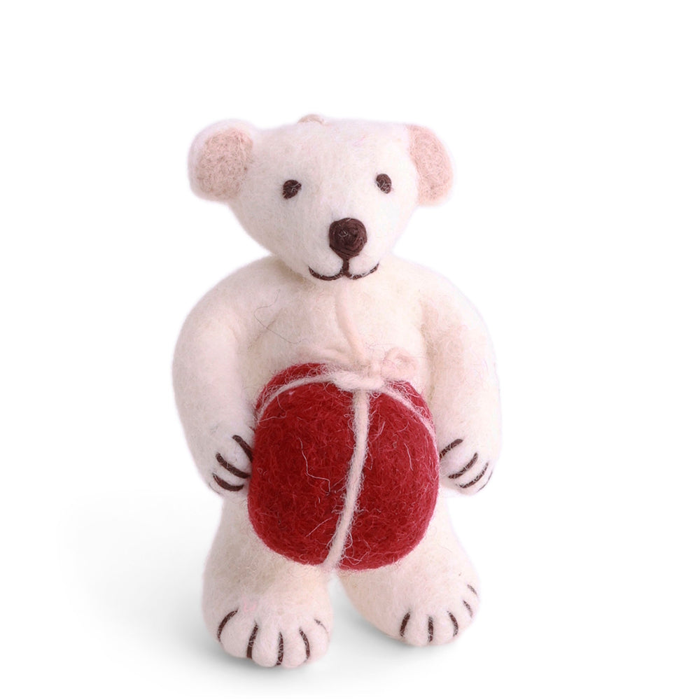 Gry & Sif Polar Bear Small with Gift