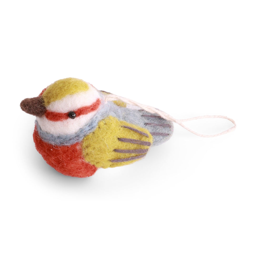 Gry & Sif Silver Eye Bird Decoration