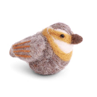 Gry & Sif Spinus Bird Decoration Grey