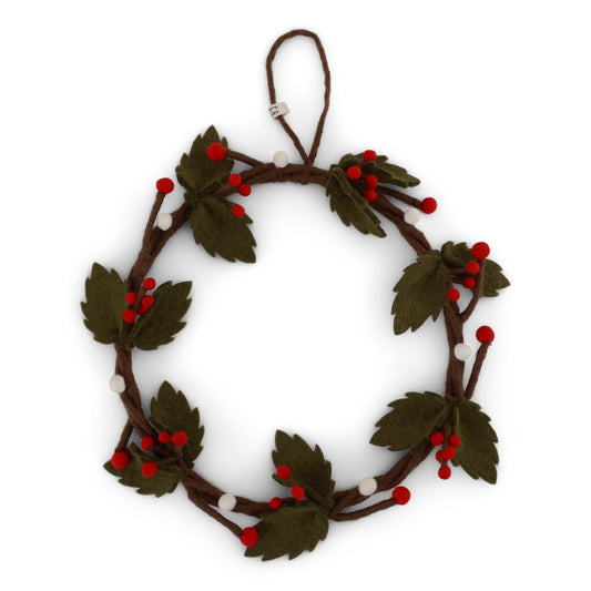 Gry & Sif Wreath Holly