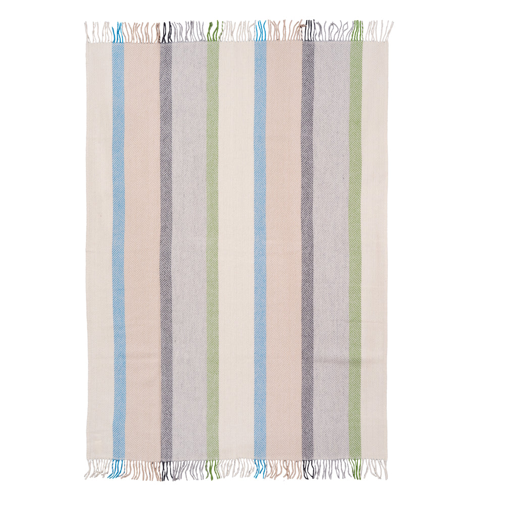Klippan Birka Wool Blanket Earth