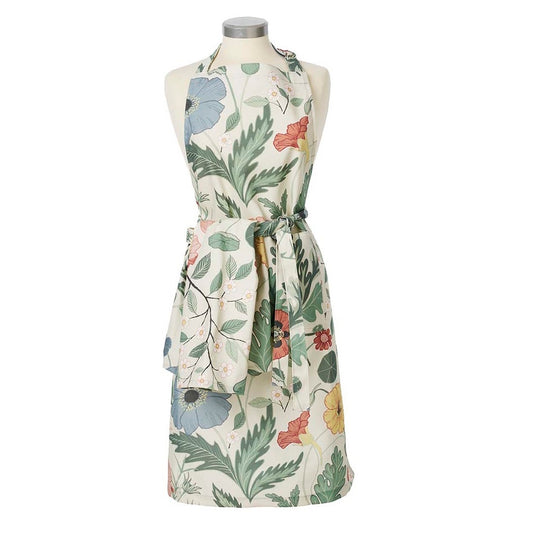Klippan Bloom Cotton Apron Creme