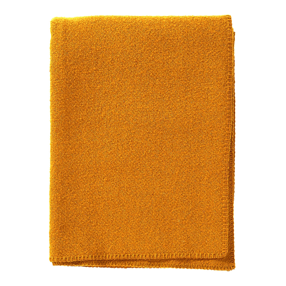 Klippan Boucle Wool Blanket Ochre