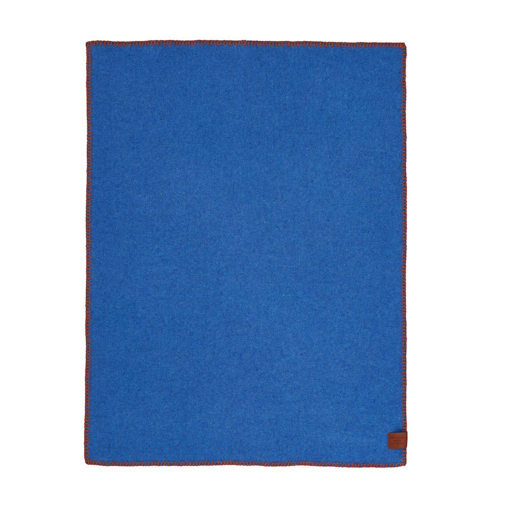 Klippan Cozy Baby Wool Blanket Blue