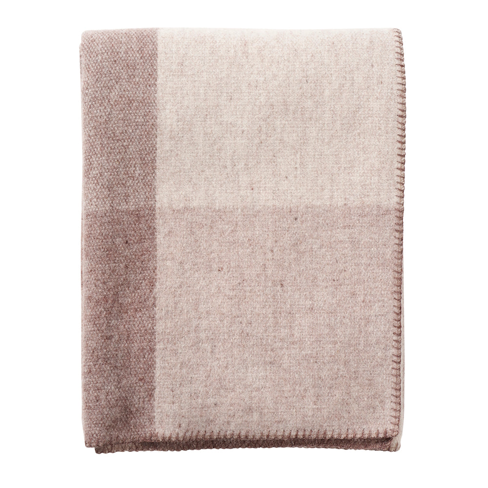 Klippan Field Merino Wool Blanket Beige